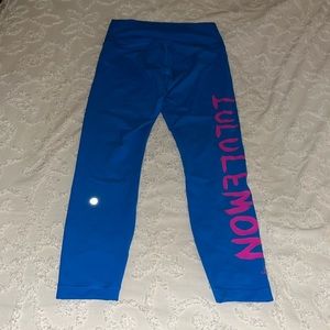 Lululemon Wunder Train High Rise leggings